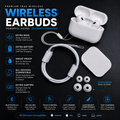 AirPro 2 Style Wireless Bluetooth Earbuds – Extra Bass