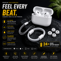 AirPods Pro 2 – Wireless Bluetooth Earbuds - Extra Bass & Fast Charging