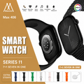 Maixinn Max 406 Series 11 Smart Watch – AMOLED Display, Bluetooth Calling & 7+1 Straps