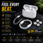 AirPods Pro 2  – Wireless Bluetooth Earbuds - Extra Bass & Fast Charging