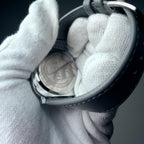 TOMI Silver Grey Classic Watch with Grey Strap