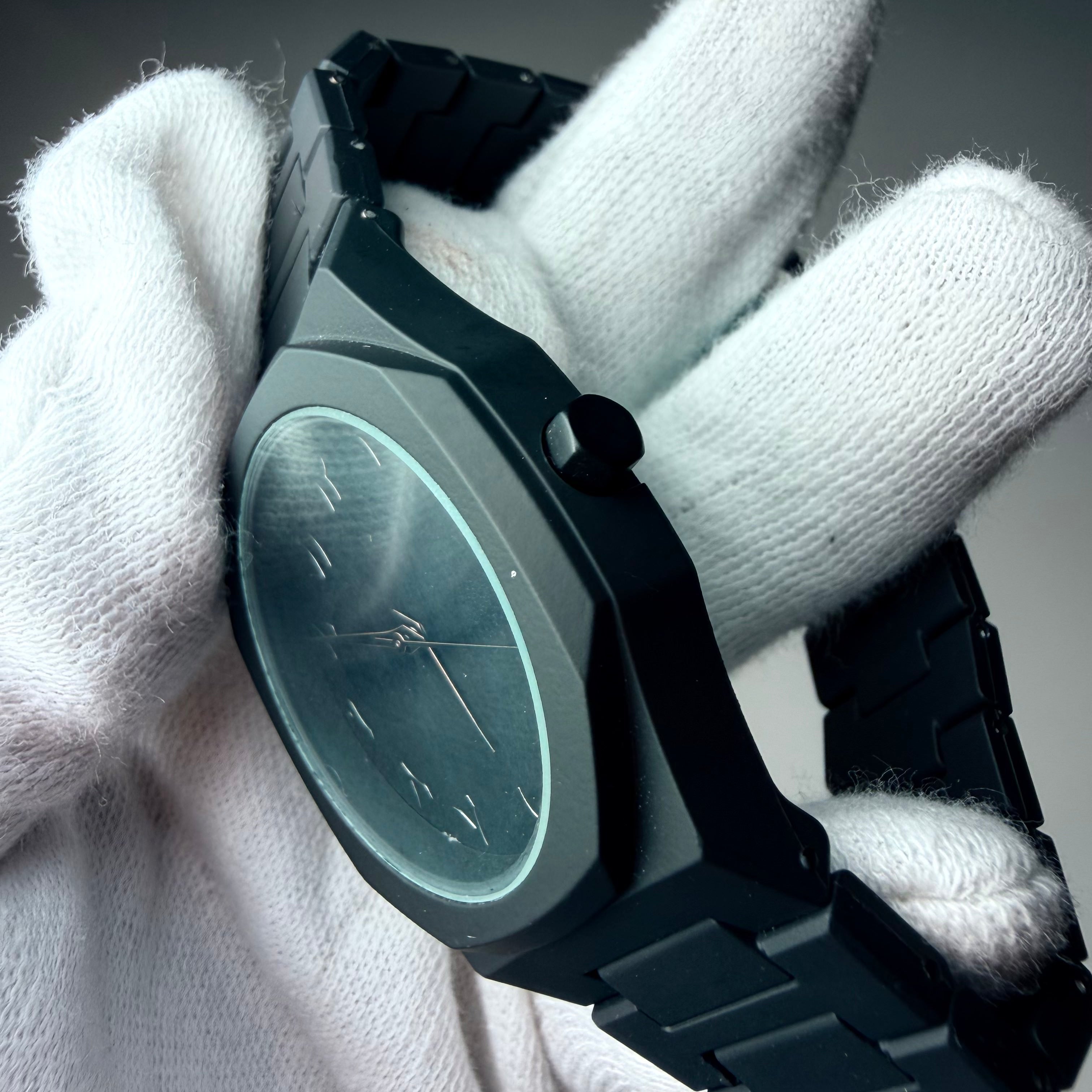 Arabic Aura Black Classic Watch