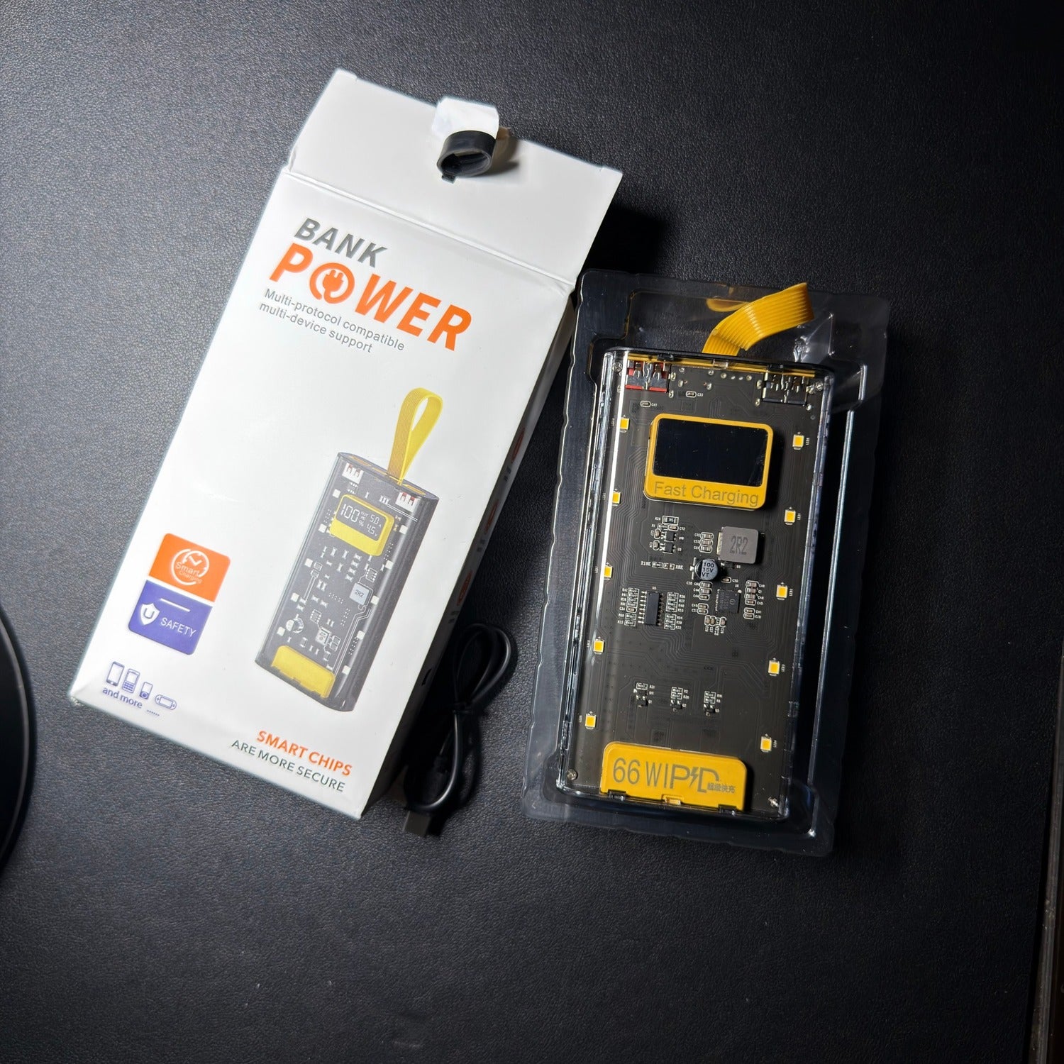 20,000mAh 66W/PD Fast Charging Power Bank