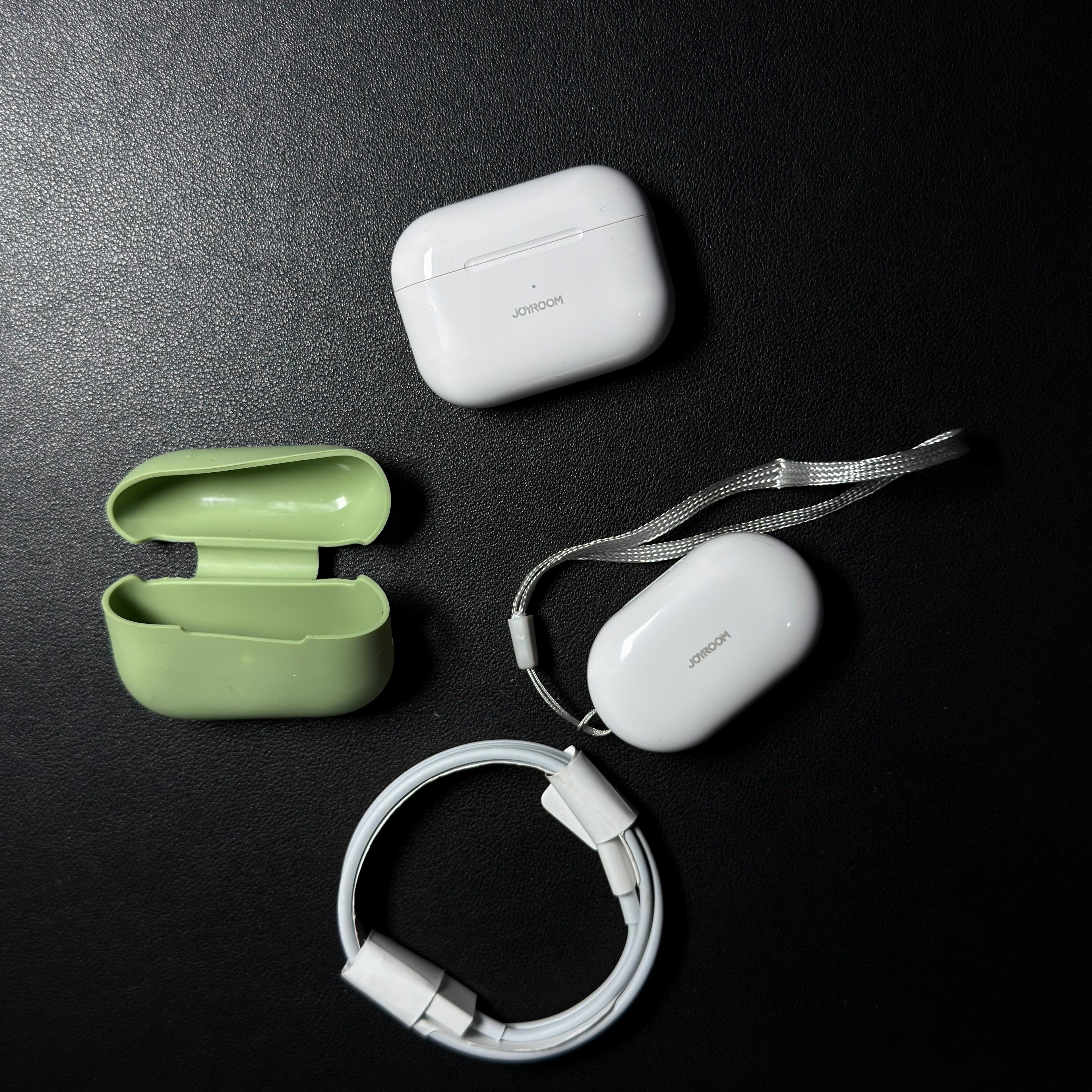 JOYROOM Wireless Earbuds with Active Noise Cancellation (ANC) – Charging Case & Extra Ear Tips
