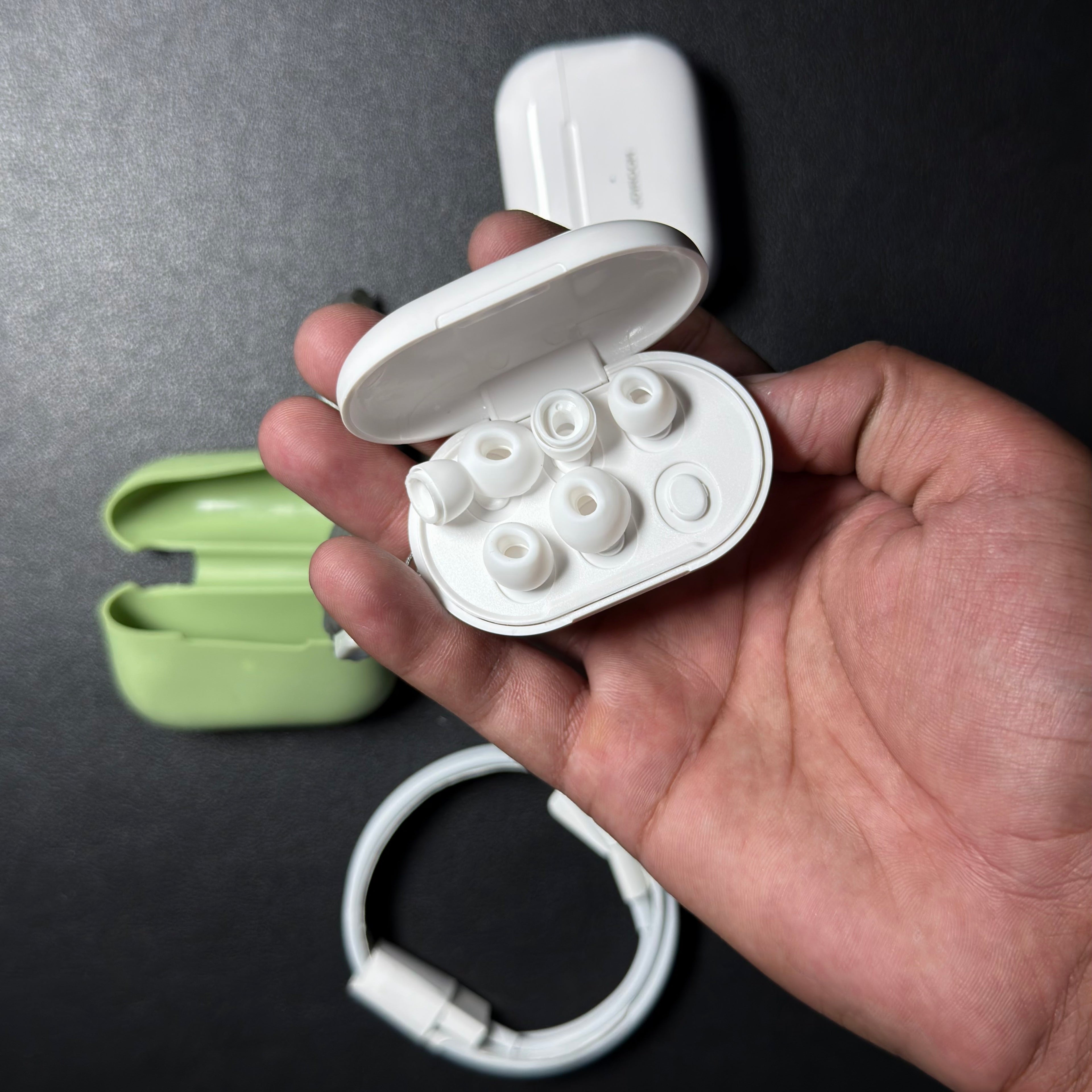 JOYROOM Wireless Earbuds with Active Noise Cancellation (ANC) – Charging Case & Extra Ear Tips