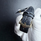 Essential Black Dial Gold & Silver Men's Watch