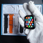 Max420 Series 11 Smart Watch with 7 Straps & Wireless Charger
